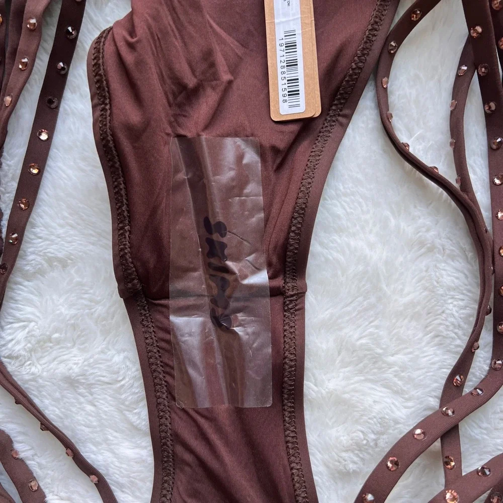 SKIMS rhinestone strappy
